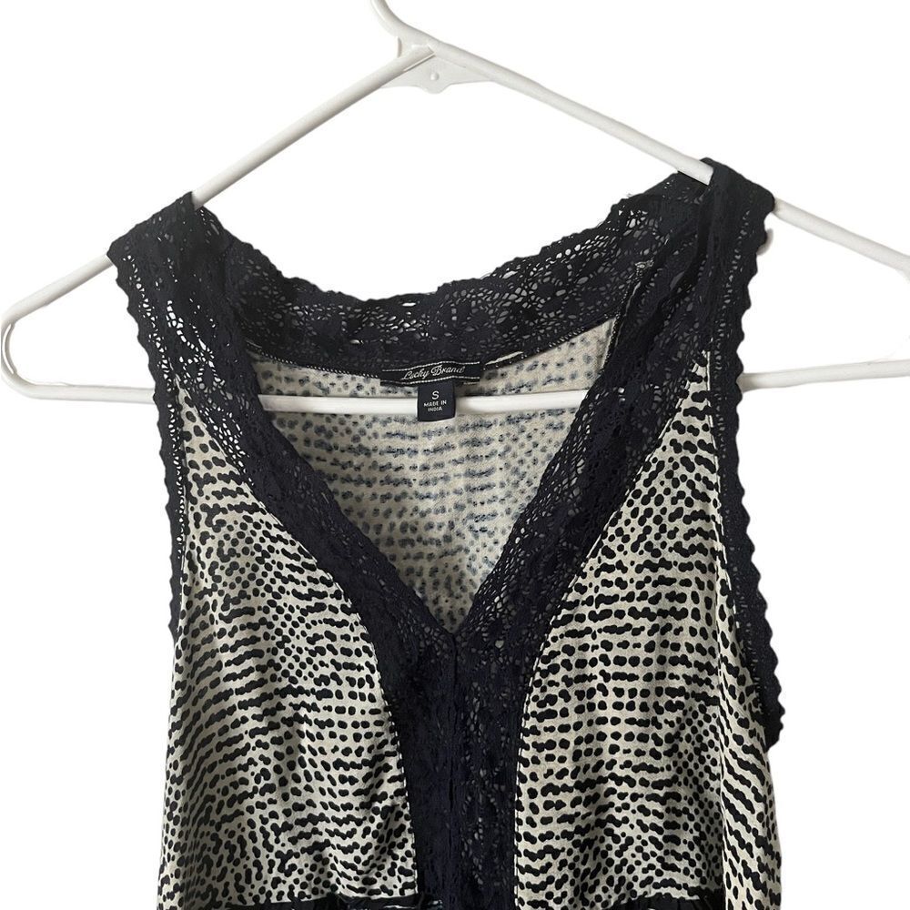 Lucky Brand Women’s Border Knit Blouse - Picture 4 of 10